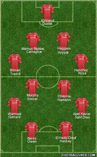 Liverpool Formation 2011