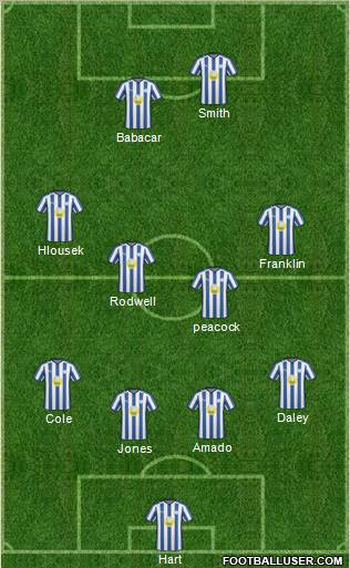 Sheffield Wednesday Formation 2011