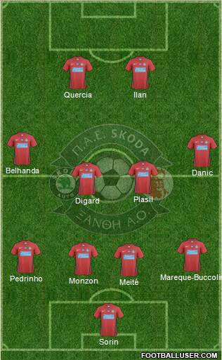 AO Skoda Xanthi Formation 2011
