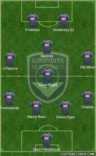FC Girondins de Bordeaux Formation 2011