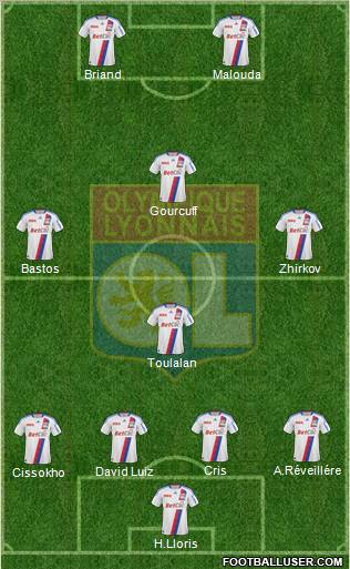 Olympique Lyonnais Formation 2011