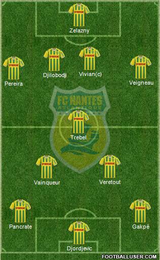 FC Nantes Formation 2011