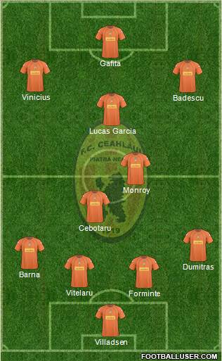 FC Ceahlãul Piatra Neamt Formation 2011