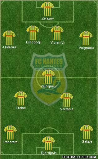 FC Nantes Formation 2011