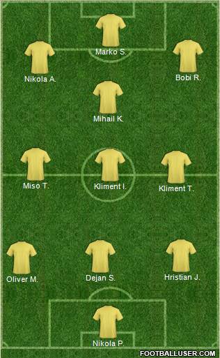 England Formation 2011