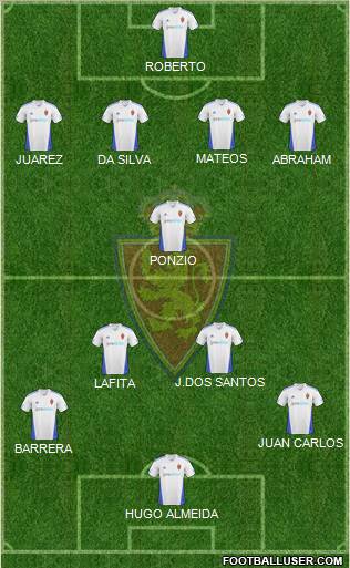 R. Zaragoza S.A.D. Formation 2011