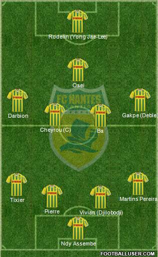 FC Nantes Formation 2011