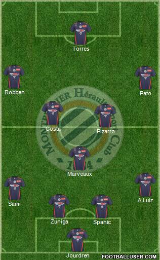 Montpellier Hérault Sport Club Formation 2011