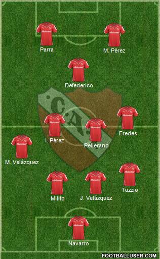 Independiente Formation 2011