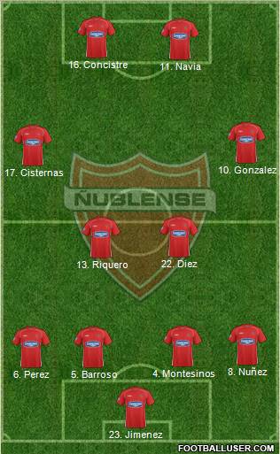 CD Ñublense S.A.D.P. Formation 2011
