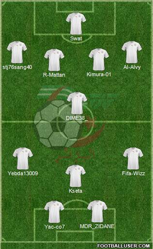 Algeria Formation 2011