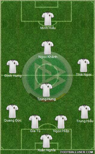 Germany Formation 2011