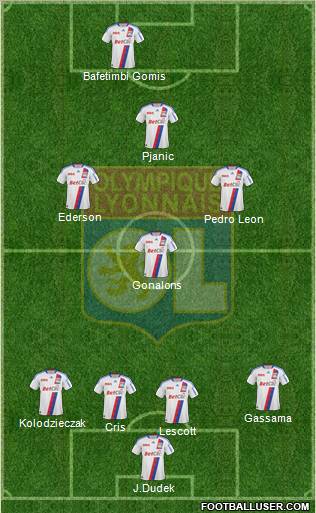 Olympique Lyonnais Formation 2011