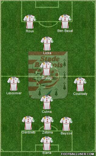 Stade Brestois 29 Formation 2011