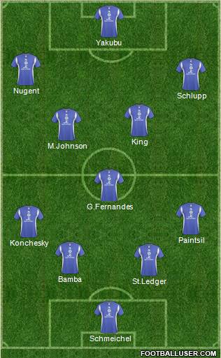 Leicester City Formation 2011