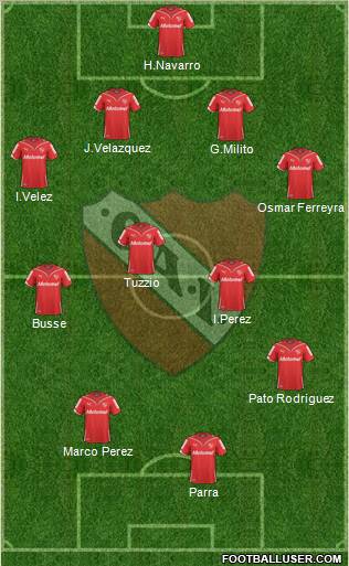 Independiente Formation 2011