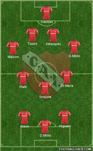Independiente Formation 2011