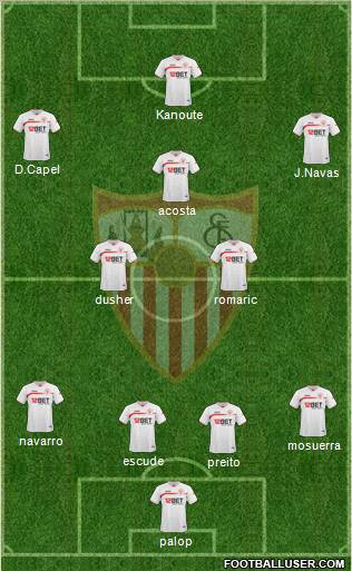Sevilla F.C., S.A.D. Formation 2011