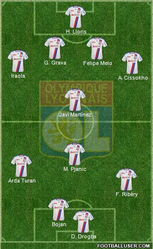 Olympique Lyonnais Formation 2011