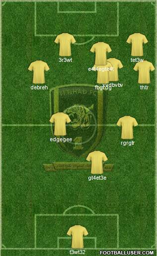 Al-Ittihad (KSA) Formation 2011