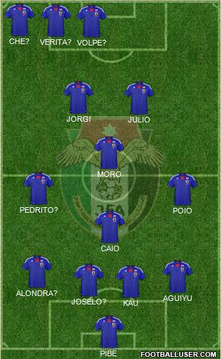 Japan Formation 2011