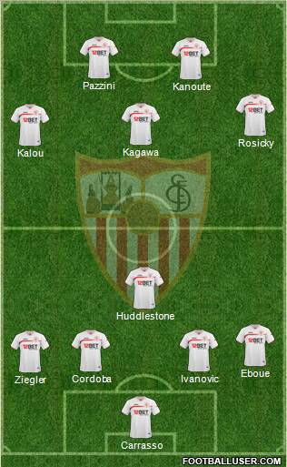 Sevilla F.C., S.A.D. Formation 2011