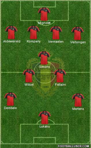 Belgium Formation 2011