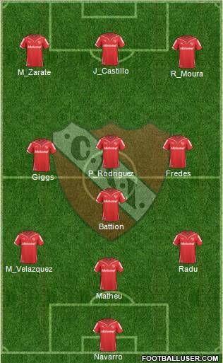 Independiente Formation 2011
