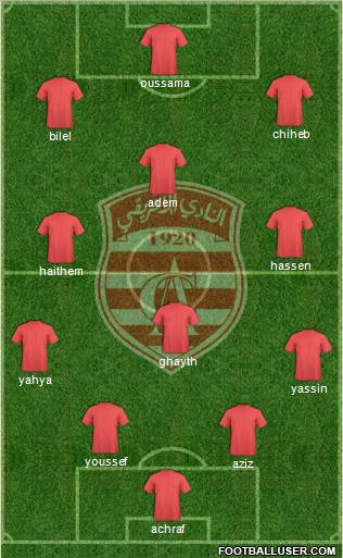 Club Africain Tunis Formation 2011