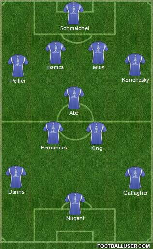 Leicester City Formation 2011