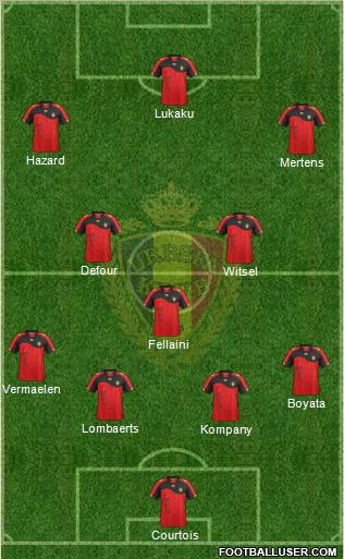 Belgium Formation 2011