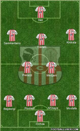 Athletic Club Ajaccien Football football formation