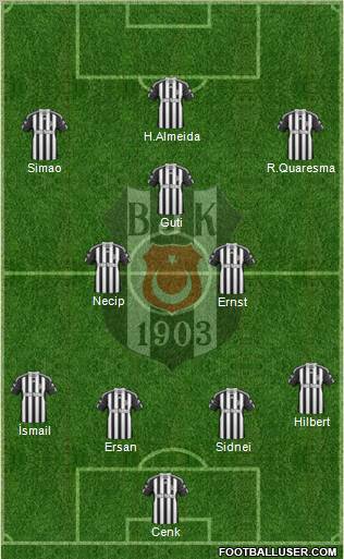 Besiktas JK Formation 2011