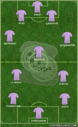 FC Zestafoni Formation 2011