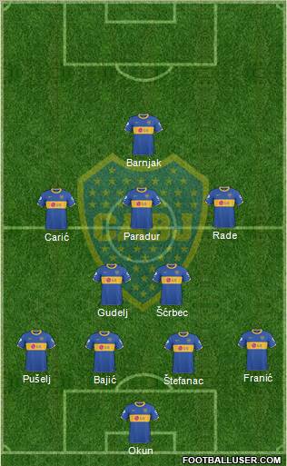 Boca Juniors Formation 2011