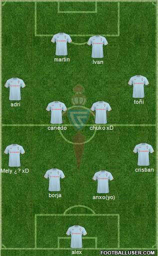 R.C. Celta S.A.D. Formation 2011