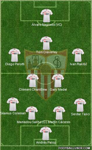 Sevilla F.C., S.A.D. Formation 2011