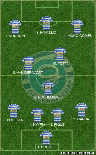 De Graafschap Formation 2011