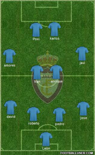 Real Jaén C.F. Formation 2011