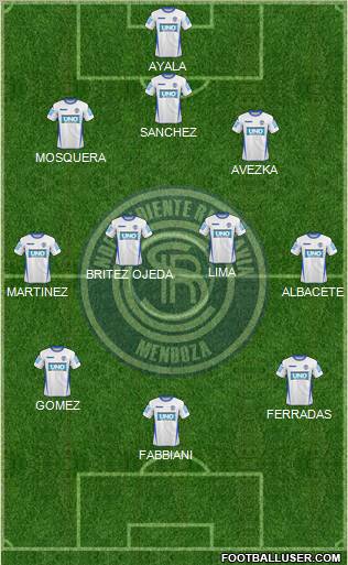 Independiente Rivadavia de Mendoza Formation 2011