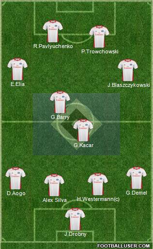 Hamburger SV Formation 2011