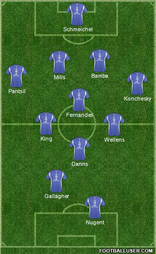 Leicester City Formation 2011