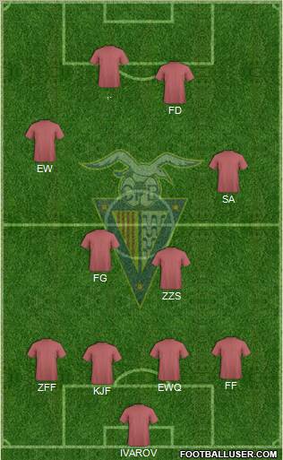 C.F. Badalona Formation 2011