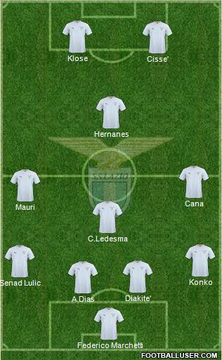 S.S. Lazio Formation 2011