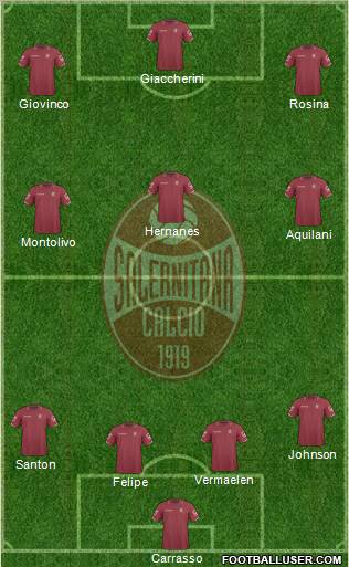 Salernitana Formation 2011