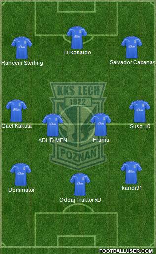 Lech Poznan Formation 2011
