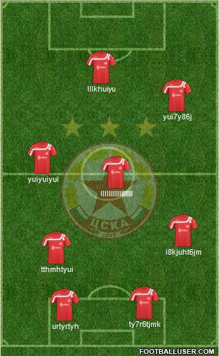 CSKA (Sofia) Formation 2011