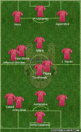 Pontevedra C.F. Formation 2011
