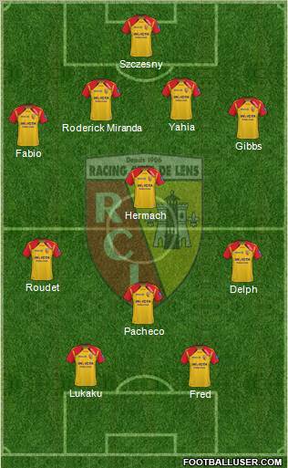 Racing Club de Lens Formation 2011