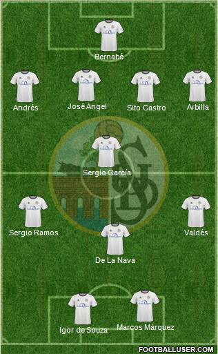 U.D. Salamanca S.A.D. Formation 2011